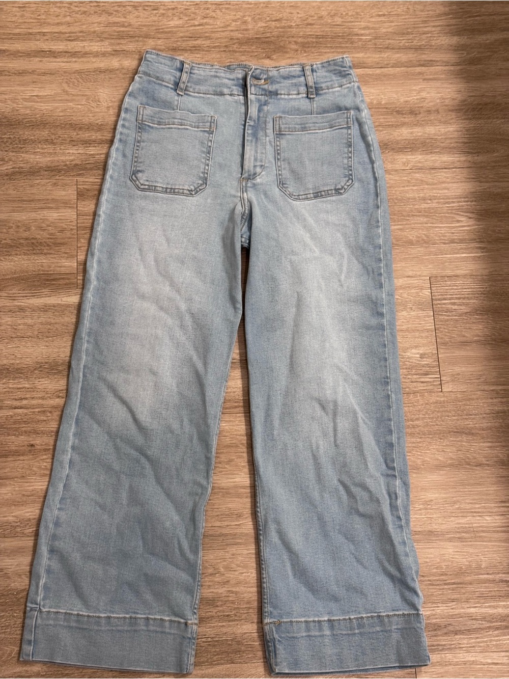 bagatelle Light Wash Wide Leg Women's Jeans